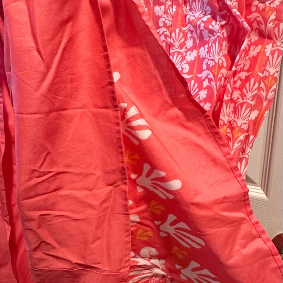 Talbots Voile Fit & Flare Maxi Dress - Damask Bouquet Women’s 8 - Picture 10 of 13